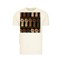 Vintage Arctic melanin rised fist seamless pattern Vintage Tee - BundleAndBundleShop