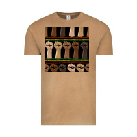 Vintage Camel melanin rised fist seamless pattern Vintage Tee - BundleAndBundleShop