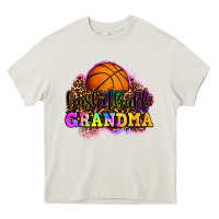 Cream basketball grandma Heavy Core Tee - OliviaCreatesArt