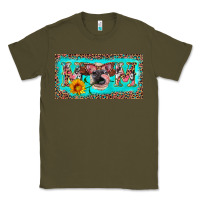 Army Green mom heifer license plate Classic Tee - Artiststas