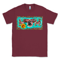 Burgundy mom heifer license plate Classic Tee - Artiststas