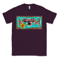 Plum mom heifer license plate Classic Tee - Artiststas