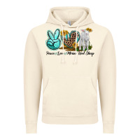 Vintage Artic Peace Love Merino Wool Sheep Vintage Hoodie - LillyAllenDesigns