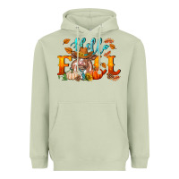 Matcha hello fall heifer cow Heavyweight Hoodie - RanaPortraitStore