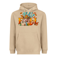 Mushroom hello fall heifer cow Heavyweight Hoodie - RanaPortraitStore