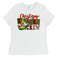 White Christmas baking crew Ladies Tee - FaDigitalArtStudio
