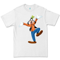 White goofy Premium Tee - baoMotion