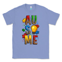 Colony Blue ausome autism Classic Tee - OliviaCreatesArt