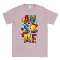 Lilac ausome autism Classic Tee - OliviaCreatesArt