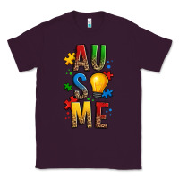 Plum ausome autism Classic Tee - OliviaCreatesArt
