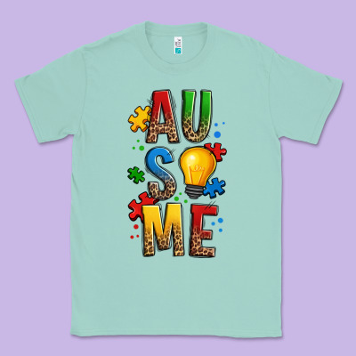 Ausome Autism Classic Tee Designed By Oliviacreatesart