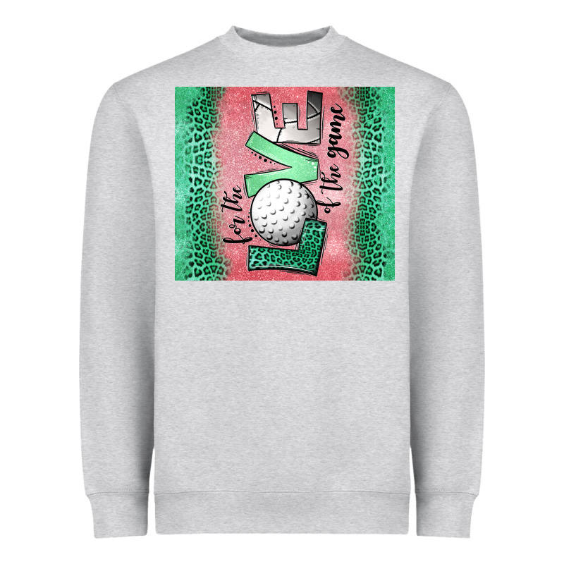For The Love Of The Game Golf Heavyweight Sweatshirt by Jasminsmagicworld | Teevron