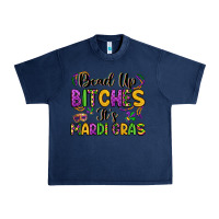 Navy bead up bitches it s mardi gras Urban Heavy Tee - LillyAllenDesigns