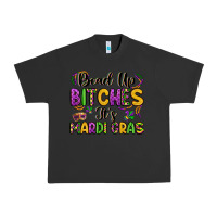 Pigment Black bead up bitches it s mardi gras Urban Heavy Tee - LillyAllenDesigns