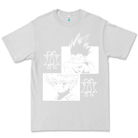 Dove Grey hunter gon and killua anime manga Premium Tee - baoMotion