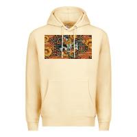 Texas Map Bull Skull Sunflower Leopard Licence Plate Premium Hoodie | Teevron