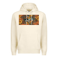 Tofu texas map bull skull sunflower leopard licence plate Premium Hoodie - Artiststas