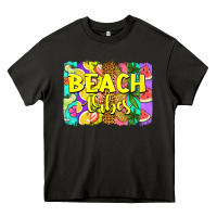 Asphalt beach vibes summer brushstroke Heavy Core Tee - Jasminsmagicworld