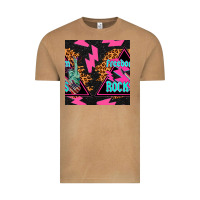 Vintage Camel freedom rocks seamless pattern Vintage Tee - BundleAndBundleShop