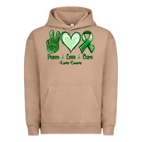 Pigment Burro Peace Love Cure Liver Cancer Urban Hoodie - Jasminsmagicworld