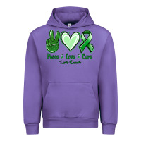 Tulip Peace Love Cure Liver Cancer Urban Hoodie - Jasminsmagicworld