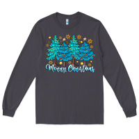 Smoke Merry Christmas Long Sleeve Tee - CowhideDigitalArt