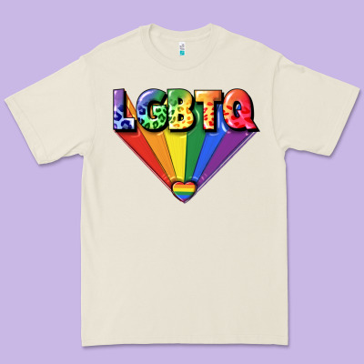 Lgbtq Pride Premium Tee Designed By Fadigitalartstudio