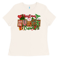 Bone Christmas Nurse Crew Ladies Tee - FaDigitalArtStudio