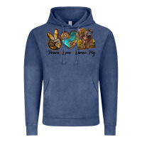 Vintage Denim peace love duroc pig Vintage Hoodie - LillyAllenDesigns