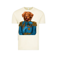 Vintage Arctic Golden Retriever Dog Portrait,Custom Pet Portraits,Renaissance Dog Vintage Tee - RanaPortraitStore