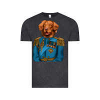 Vintage Black Golden Retriever Dog Portrait,Custom Pet Portraits,Renaissance Dog Vintage Tee - RanaPortraitStore