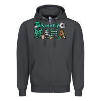 Smoke soccer mama Zipper Hoodie - Jasminsmagicworld