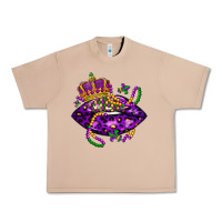 Burro mardi gras lips Urban Heavy Tee - LillyAllenDesigns