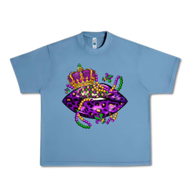 Mardi Gras Lips Urban Heavy Tee by LillyAllenDesigns | Teevron
