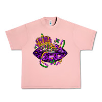 Salmon mardi gras lips Urban Heavy Tee - LillyAllenDesigns