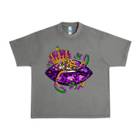 Tornado mardi gras lips Urban Heavy Tee - LillyAllenDesigns