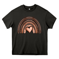 Asphalt melanin rainbow Heavy Core Tee - OliviaCreatesArt