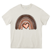 Cream melanin rainbow Heavy Core Tee - OliviaCreatesArt