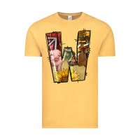 Vintage Mustard farm life alphabet lowercase letters w Vintage Tee - BundleAndBundleShop
