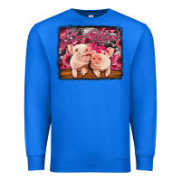 True Royal be mine valentine's day pigs Premium Sweatshirt - Jasminsmagicworld