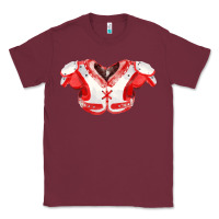 Burgundy practice jersey fa element Classic Tee - FaDigitalArtStudio