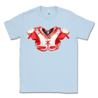 Dusty Blue practice jersey fa element Classic Tee - FaDigitalArtStudio