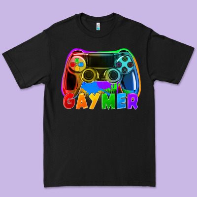 Gaymer Premium Tee Designed By Fadigitalartstudio