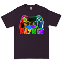 Plum Gaymer Premium Tee - FaDigitalArtStudio