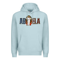 Blue Mist abuela jesus christ Premium Hoodie - Jasminsmagicworld