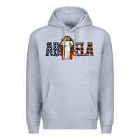Heather Grey abuela jesus christ Premium Hoodie - Jasminsmagicworld