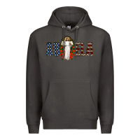 Smoke abuela jesus christ Premium Hoodie - Jasminsmagicworld