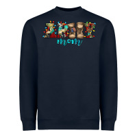 Navy army mom christmas Heavyweight Sweatshirt - Jasminsmagicworld