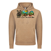 Vintage Coffee Peace Love Peacock Bass Vintage Hoodie - LillyAllenDesigns