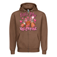 Chestnut Little miss Valentine afro kid sneakers Zipper Hoodie - RanaPortraitStore